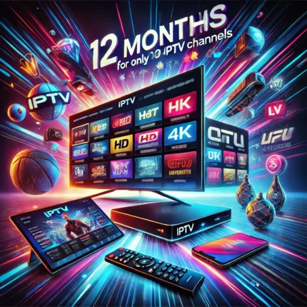 Abonnement IPTV – Accès 12 mois ! 🔥 promotion